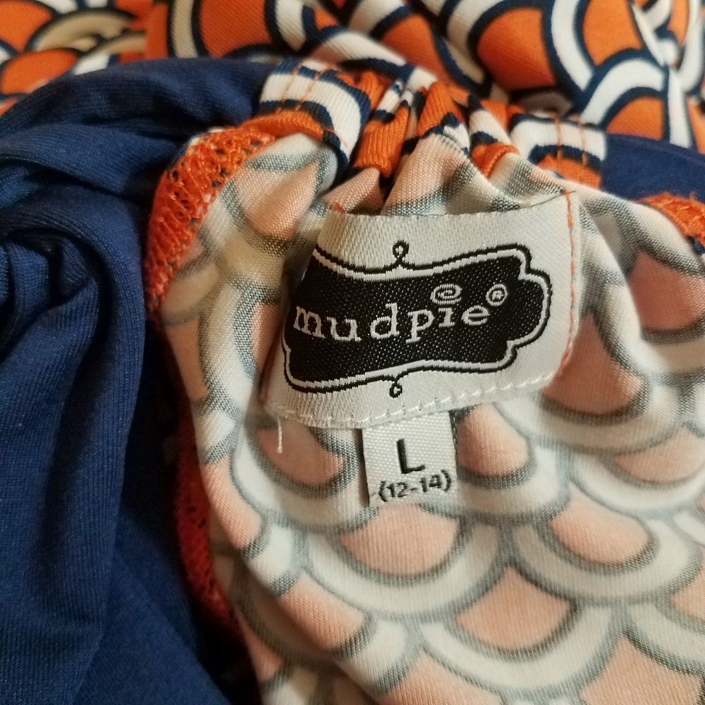 Mudpie Natalie Bow Back Dress L - Picture 6 of 13